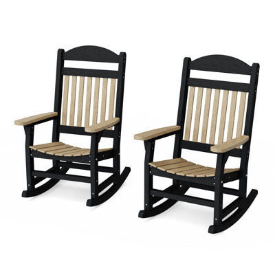 Ensemble de 2 chaises berçantes Heritage