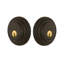 Nostalgic Warehouse Classic Rosette Double Cylinder Deadbolt-787828058