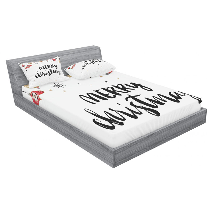 Microfiber Sheet Set, Full Sheet Set with Fitted Sheet