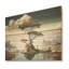 Paysage de surréalisme I - paysage abstrait sur bois-1194599768