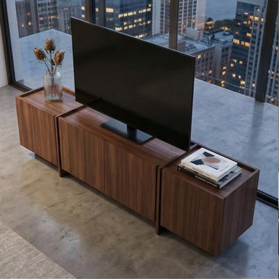 Aveline 71" Wide Sideboard And Media Console With Soft-Close Doors