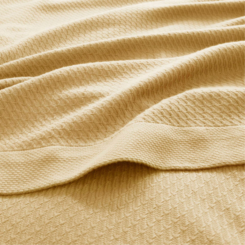 Couverture 1 pièce, King Coverlet, Mustard