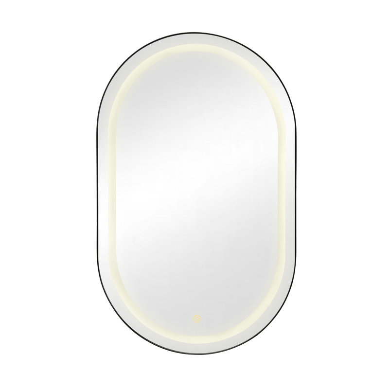 Armoire de rangement avec miroir lumineux DEL