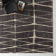 Pete Geometric Handmade Tufted Wool Gray/Cream Area Rug