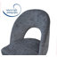 Swivel Upholstered Counter Stool with Metal Frame-1207526219