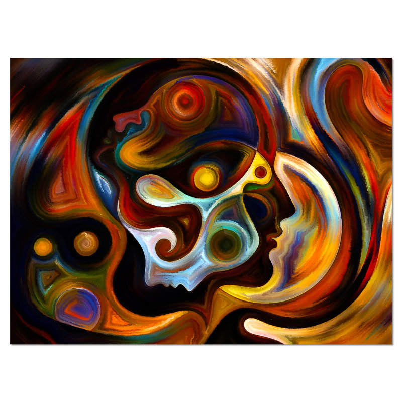 Impression sur toile tendue, H 20 po x l 20 po x P 1 po