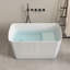 Baignoire de trempage autoportante en acrylique