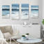 "Long Beach" par Carol Robinson, ensemble de 4 reproductions sur toiles-63563045