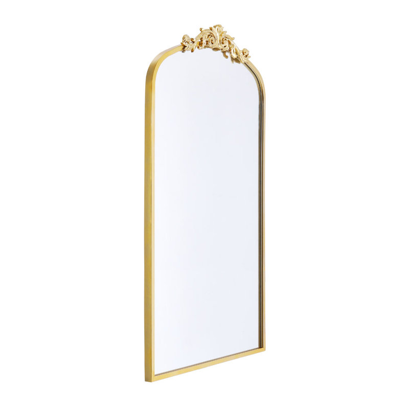 Dungonnell Iron Arch Mirror, 180cm H x 80cm W, Gold