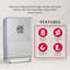 Mangeoire automatique en acier pour chien Pet Lodge Chow Hound, capacité de 25 livres-65601331-65601330