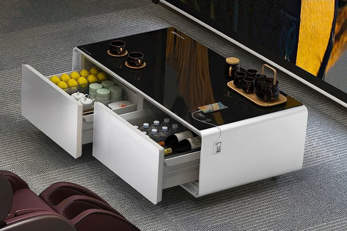 TikTok coffee table: This viral coffee table doubles as a mini fridge