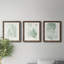 Verdure Ferns IV - ensemble de 3 peintures sur toile encadrées-1874670308-1874670315