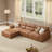 Jenn Genuine Leather Sectional
