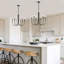 Lustre de style bougie traditionnel / classique à 6 lumières à intensité variable Nyanna-2060733709