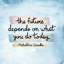 «The Futur Depends On You II», reproduction sur toile tendue-59132198