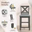 Tabouret de bar rembourré de 26 po en bois massif-1275860293-1275860290