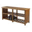 Banc de rangement en bois