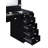 Amargosa 7-Drawer Makeup Vanity Table with LED Hollywood Mirror Lighting-1908392052