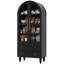  Armoire de rangement Kitchen Pantry - grande capacité, 2 tiroirs, quincaillerie dorée-1909340175