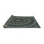 Tapis vert/gris tissé à la machine-1741169987