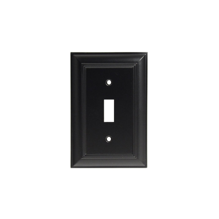 Impressions 1 - Gang Toggle Light Switch Standard Wall Plate CKP