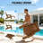 Adirondack Chair With Retractable Ottoman Folding Adirondack Chairs Adjustable Backrest With Footrest Fire Pit Chairs-120466645