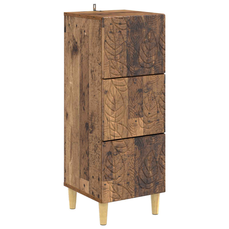 Rectangle Accent Chest, Old Wood