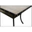 Ensemble de salle à manger 7 pièces à hauteur de comptoir Modern Classic avec table en bois naturel, chaises en tissu gris et tablettes de rangement
