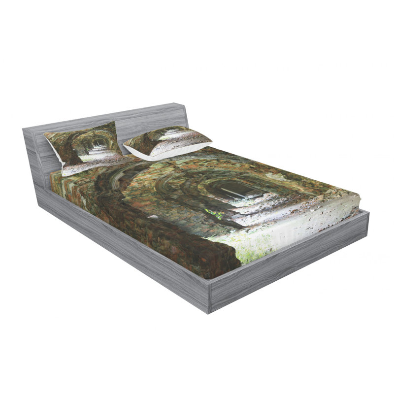 Microfiber Sheet Set, Queen Sheet Set with Fitted Sheet