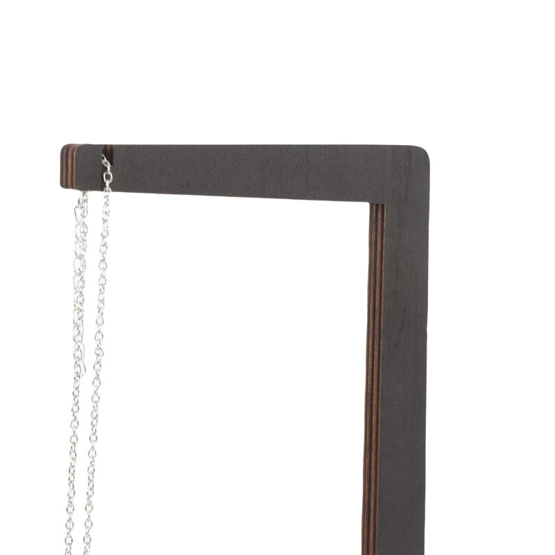 Pendule porte-cristal présentoir à bijoux étagère exquise pour salon méditation B