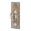 Yvonne Solid Wood 2 - Light Flush Mounted Sconce