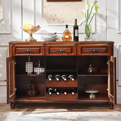 American-style minimalist luxury sideboard cabinet