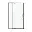 Porte de douche pivotante semi-sans cadre avec verre trempé 1/4 "-126047582-109000351