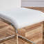 Chaises de salle à manger en faux cuir modernes avec base chromée (ensemble de 4)-492337269-502876469-508807005