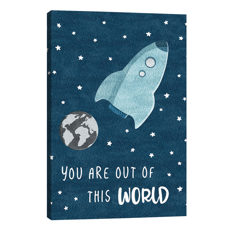 « out of the world », art, H 12 po x l 8 po x P 0,75 po, Toile tendue