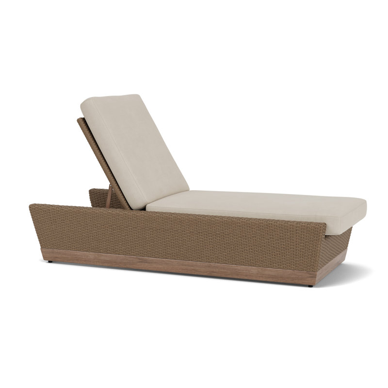 Charisma Outdoor Chaise Lounge, Sandberg Flax