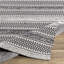 Tapis gris anthracite / crème Capen Southwestern-1297379930