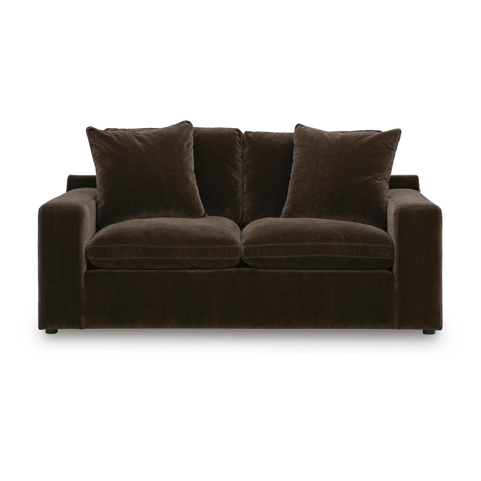 Salana Loveseat, Brown