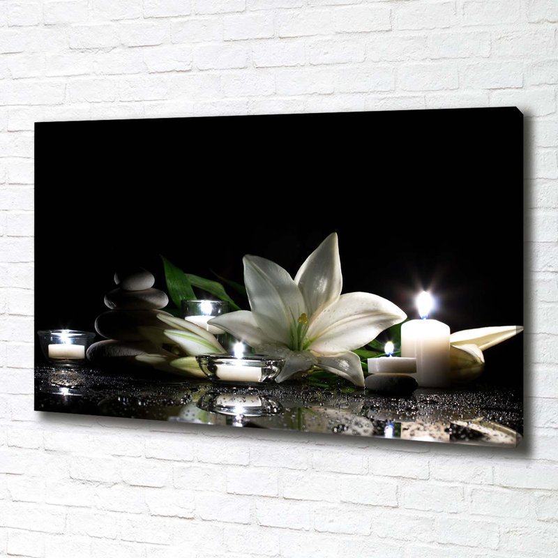 White Lily - Wrapped Canvas Print
