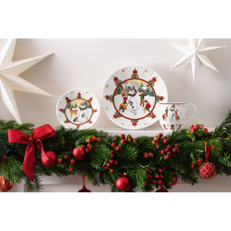Villeroy & Boch Toy's Fantasy Christmas Small Bowl, Premium Porcelain, Festive Design