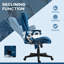 Fauteuil de bureau vibrant à haut dossier en velours-1120468395-1120468373