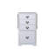 Organisateur pliable et bureau d'artisanat - Blanc