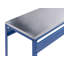 Rectangular Metal Outdoor Bar Table - 115 cm W 40 cm D-1808714176