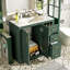Ensemble de meuble-lavabo 36 po avec lavabo en céramique, armoire de rangement en bois massif, ensemble de meuble-lavabo autoportant avec 3 tiroirs et portes à fermeture douce-2085266935