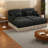 Deep Seat Chenille Sofas, Modern Leopard Tassel Loveseat For Home