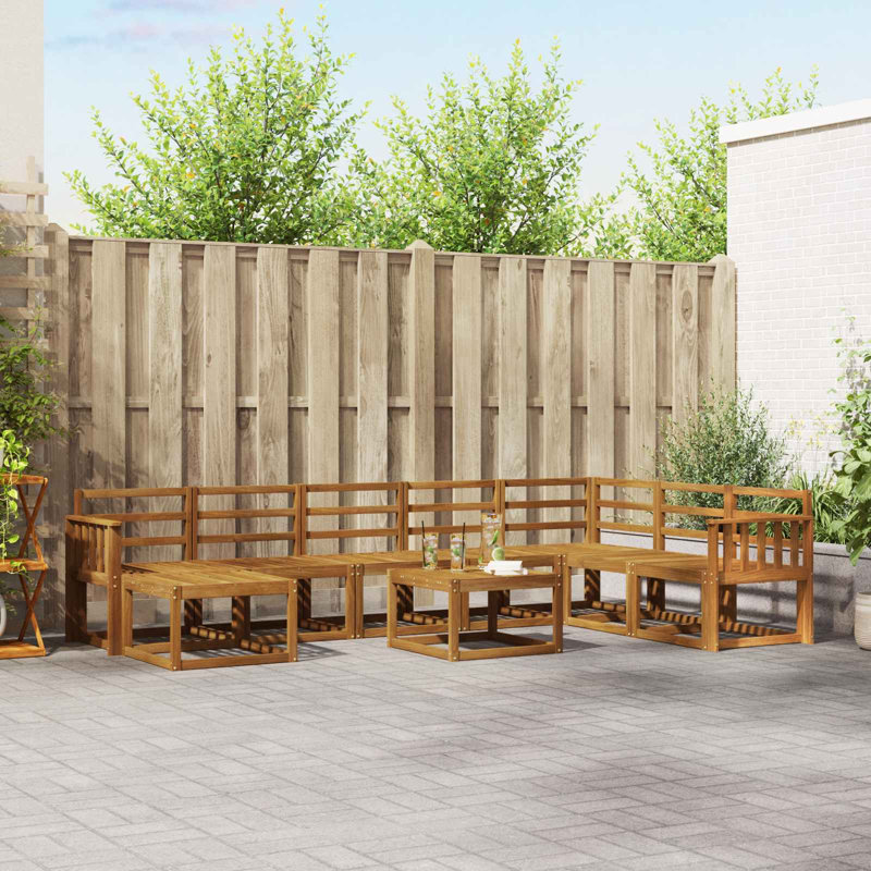 306cm Wide Patio Sectional Set