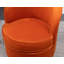 Chaise pivotante en velours Wania, orange-106775454