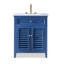 Louvered 30'' W Single Vanity