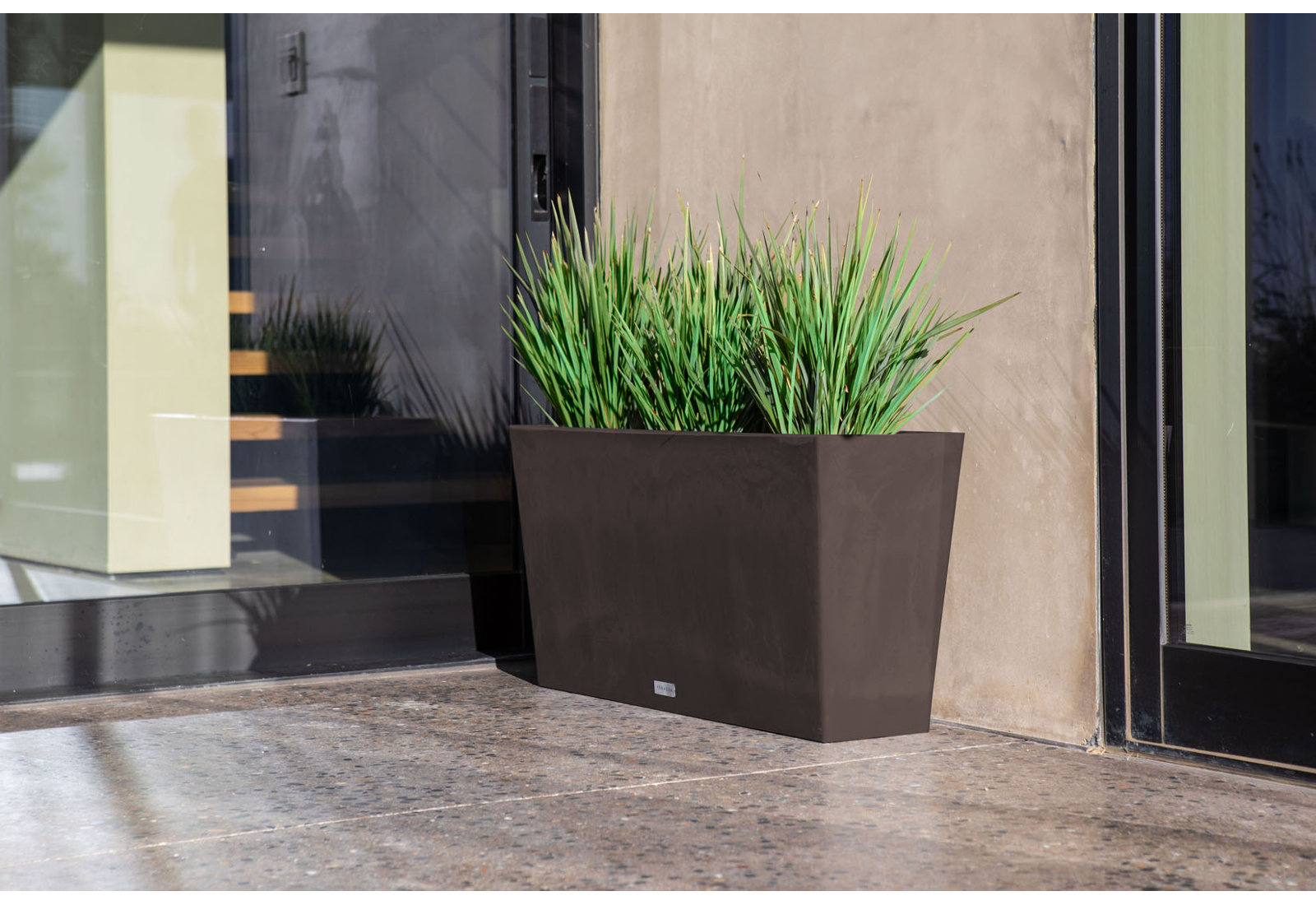 Pure Series Planter Box, Espresso, 19.75" H x 39.5" W x 12.5" D, 1