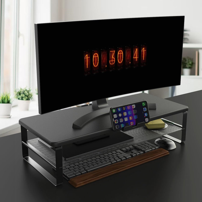 Solid Wood Monitor Stand
